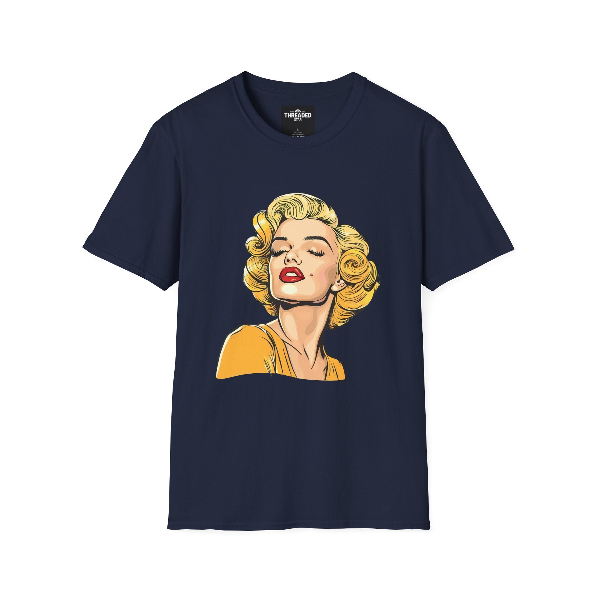 Retro Pop Art Marilyn Portrait T-Shirt