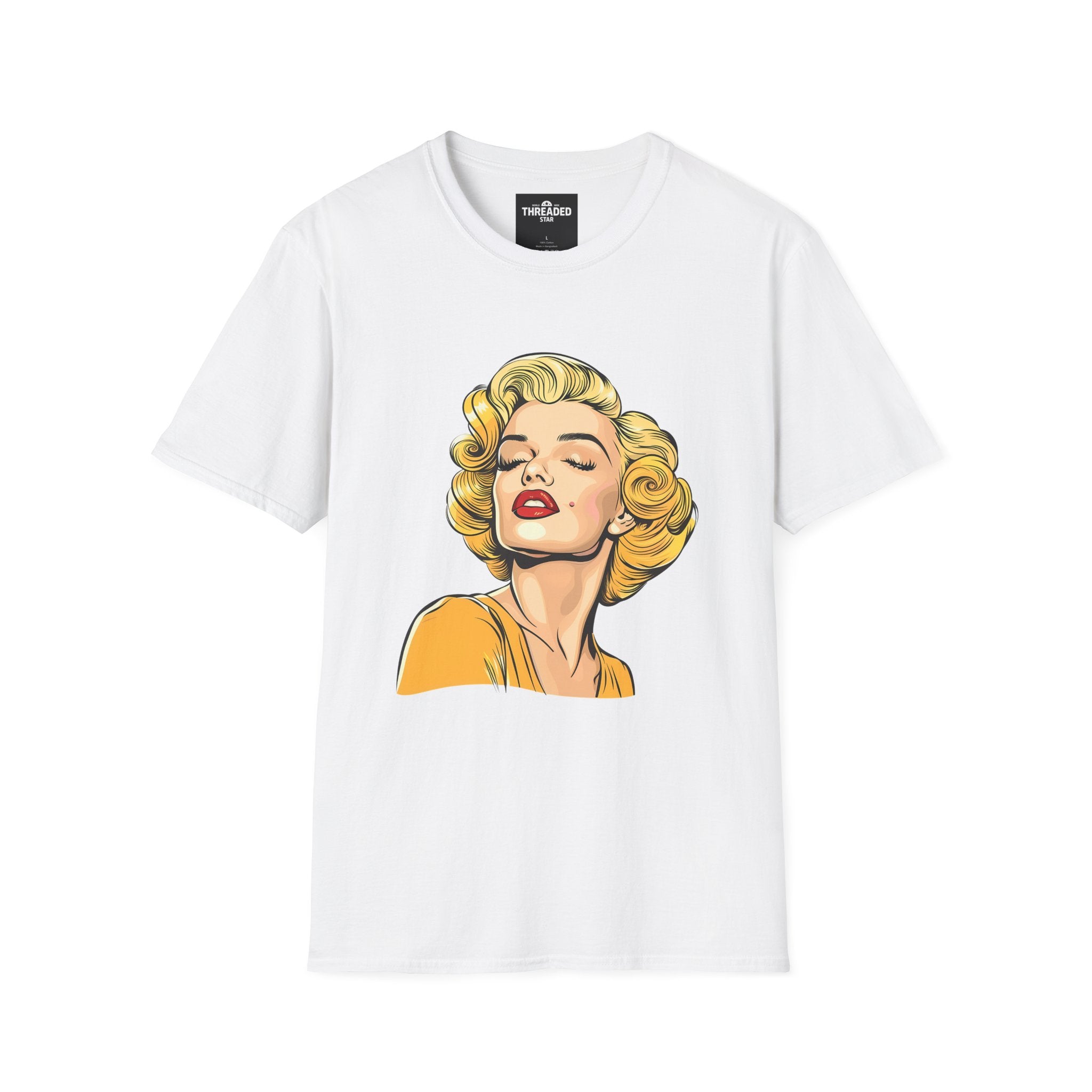 Retro Pop Art Marilyn Portrait T-Shirt