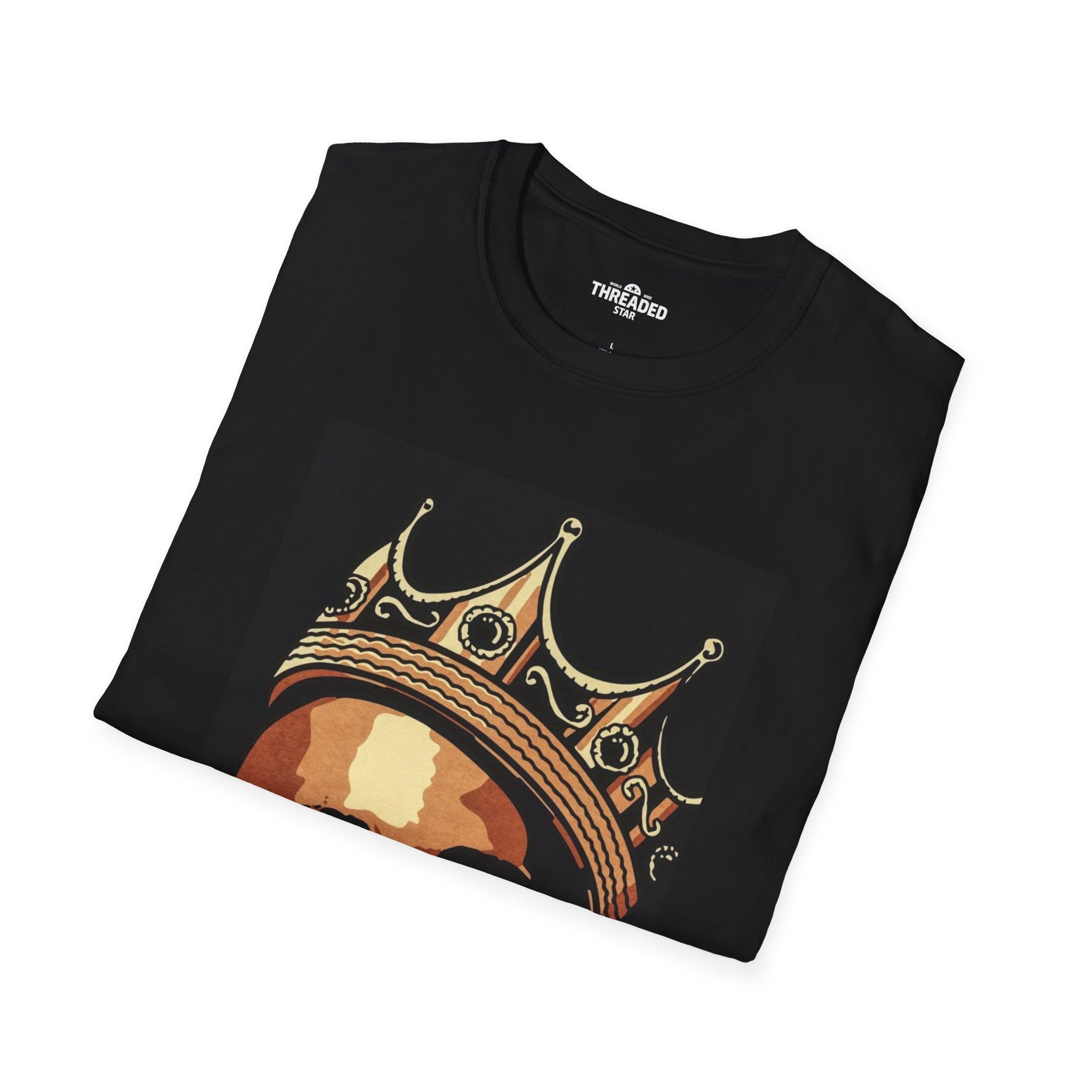 Crowned Pac Shakur Icon T-Shirt