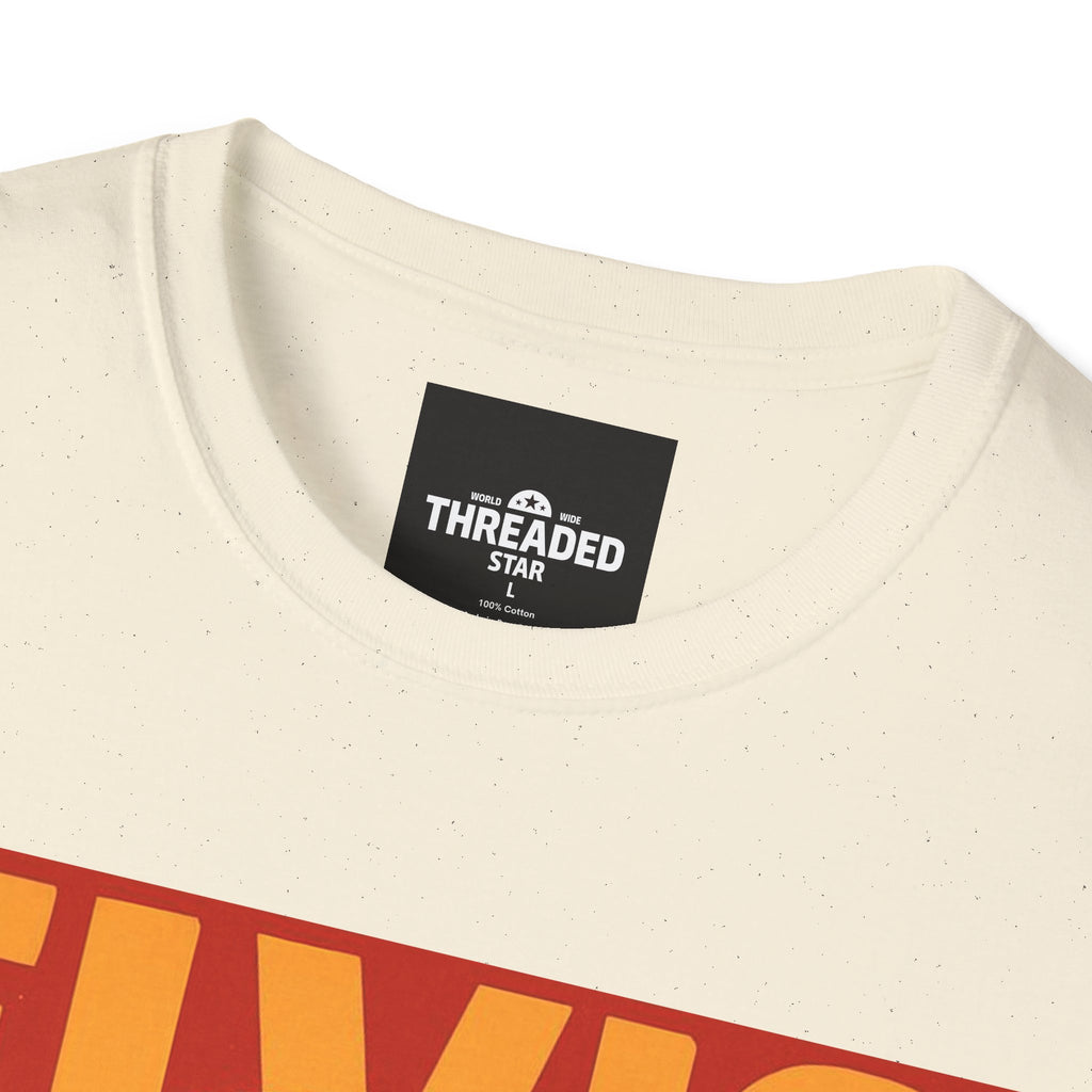 Rock & Roll Poster T-Shirt — Retro 'ELVIS' Graphic Tee
