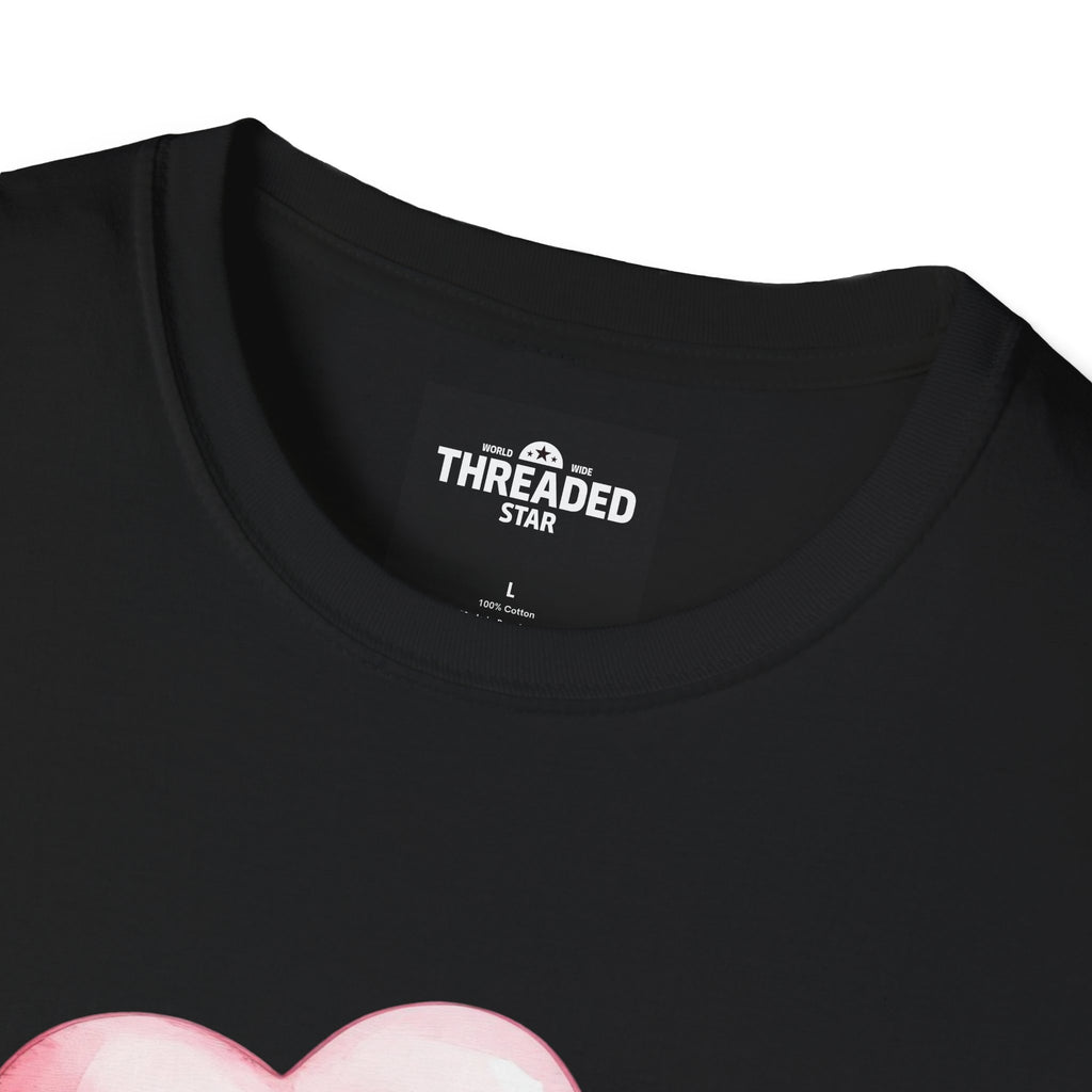 French Bulldog with Heart Balloon T-Shirt