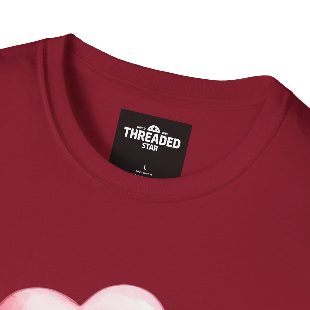 French Bulldog with Heart Balloon T-Shirt