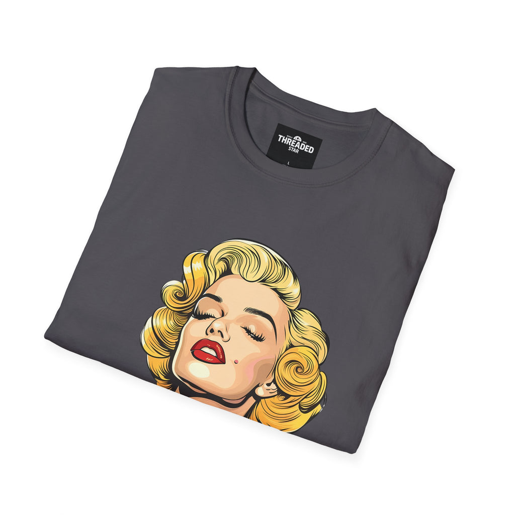 Retro Pop Art Marilyn Portrait T-Shirt