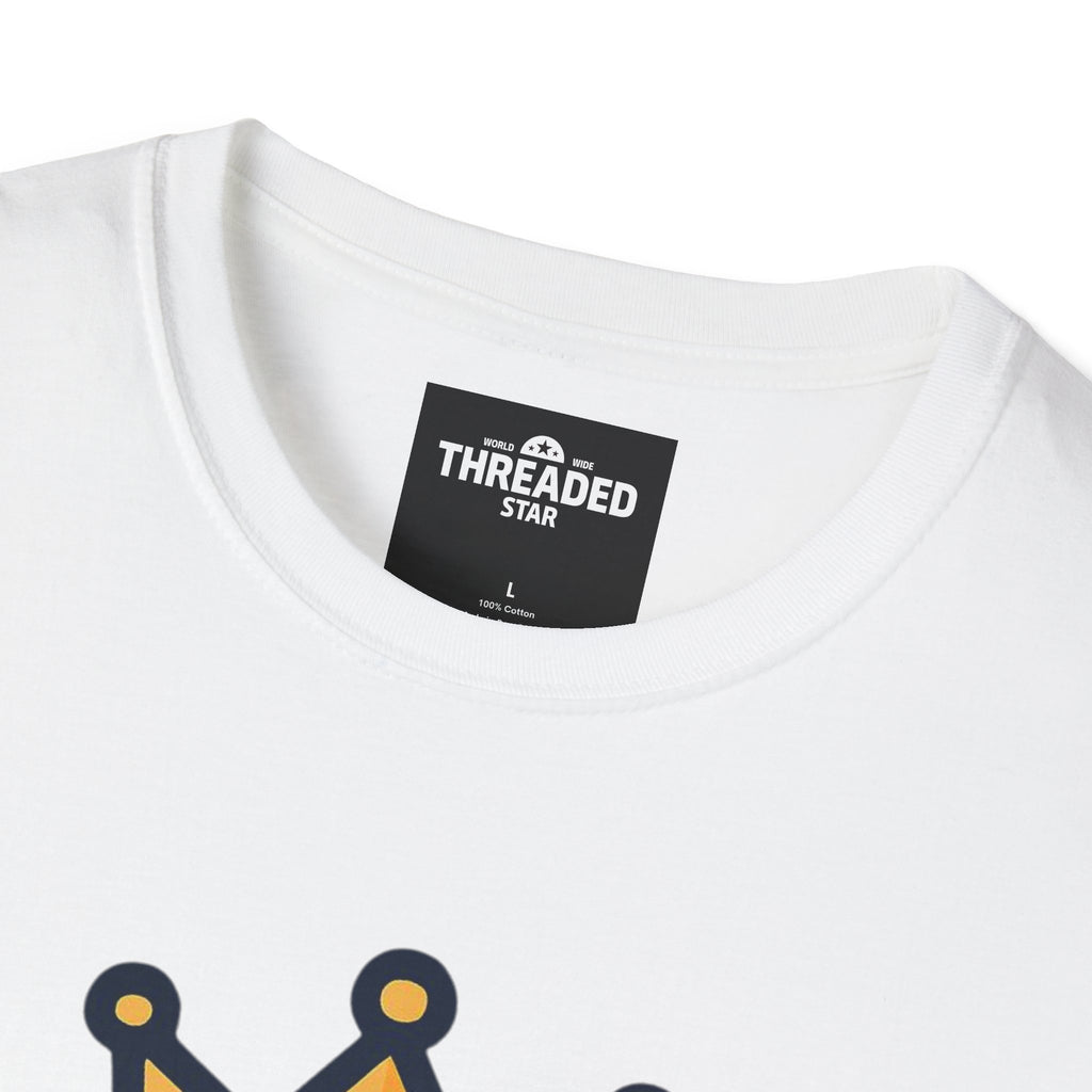 Loyalty Crest T-Shirt — Crown Emblem Graphic Tee