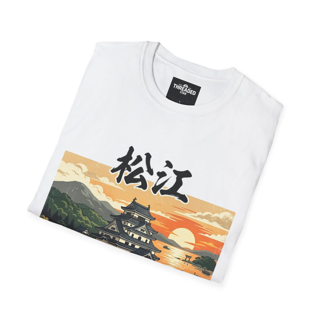 Matsue Castle Sunset T-Shirt — Matsue City, Japan Travel Tee