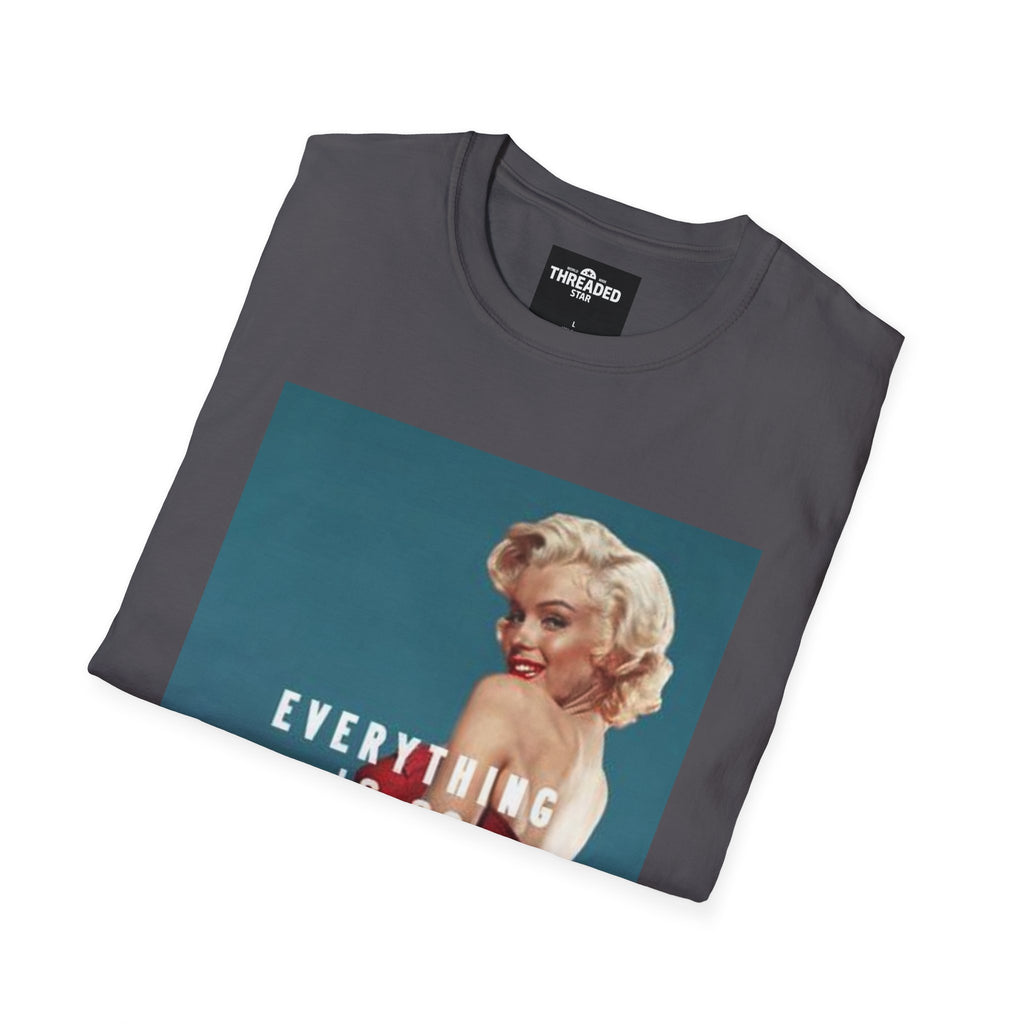 Retro Marilyn Graphic T-Shirt — "Everything Is So Fabulous Here"