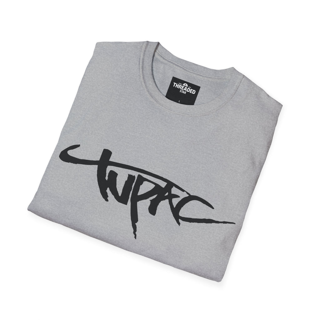 T-Shirt "Pac" Graffiti Logo Unisex Tee — Hip Hop Tribute Streetwear