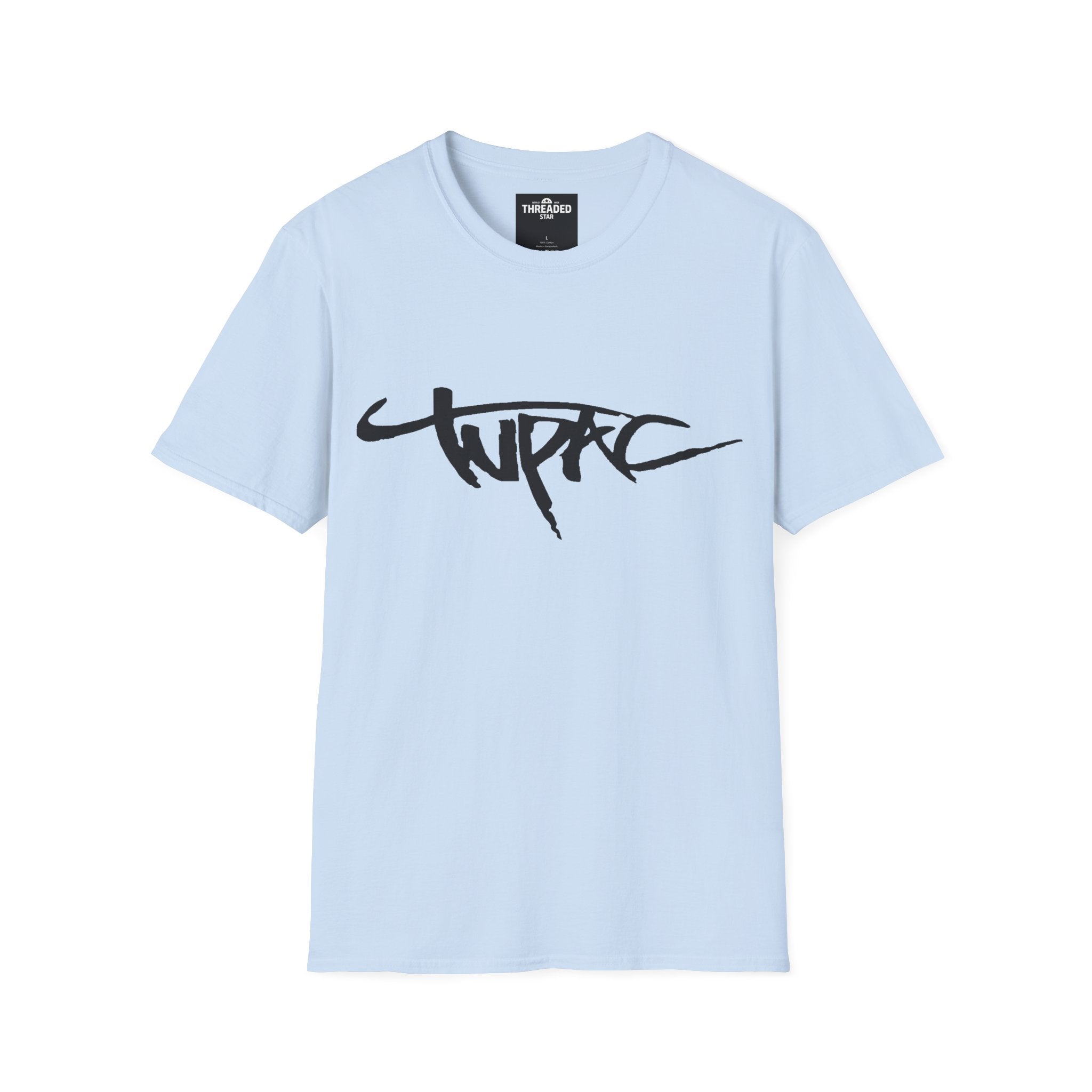 T-Shirt "Pac" Graffiti Logo Unisex Tee — Hip Hop Tribute Streetwear