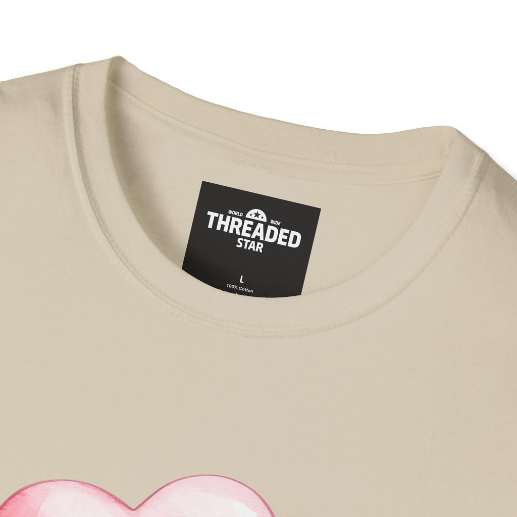 French Bulldog with Heart Balloon T-Shirt