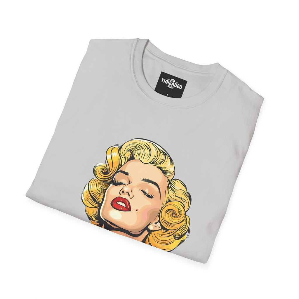 Retro Pop Art Marilyn Portrait T-Shirt