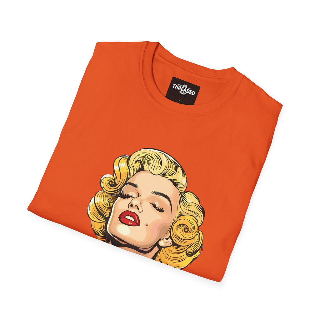 Retro Pop Art Marilyn Portrait T-Shirt