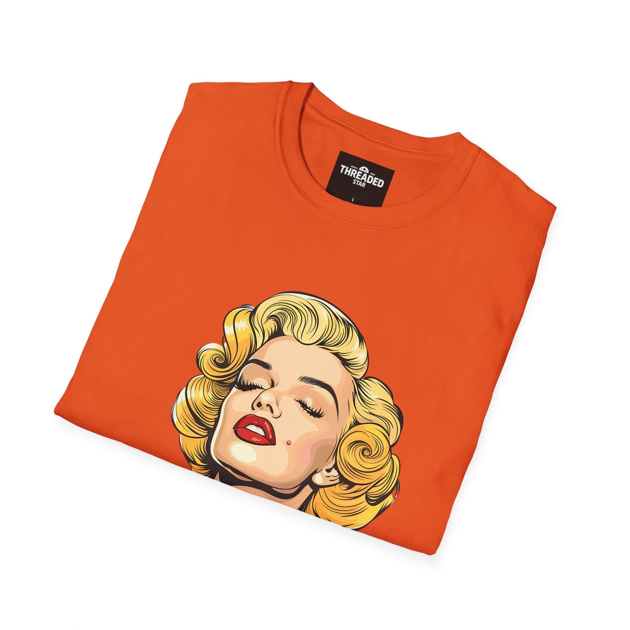 Retro Pop Art Marilyn Portrait T-Shirt
