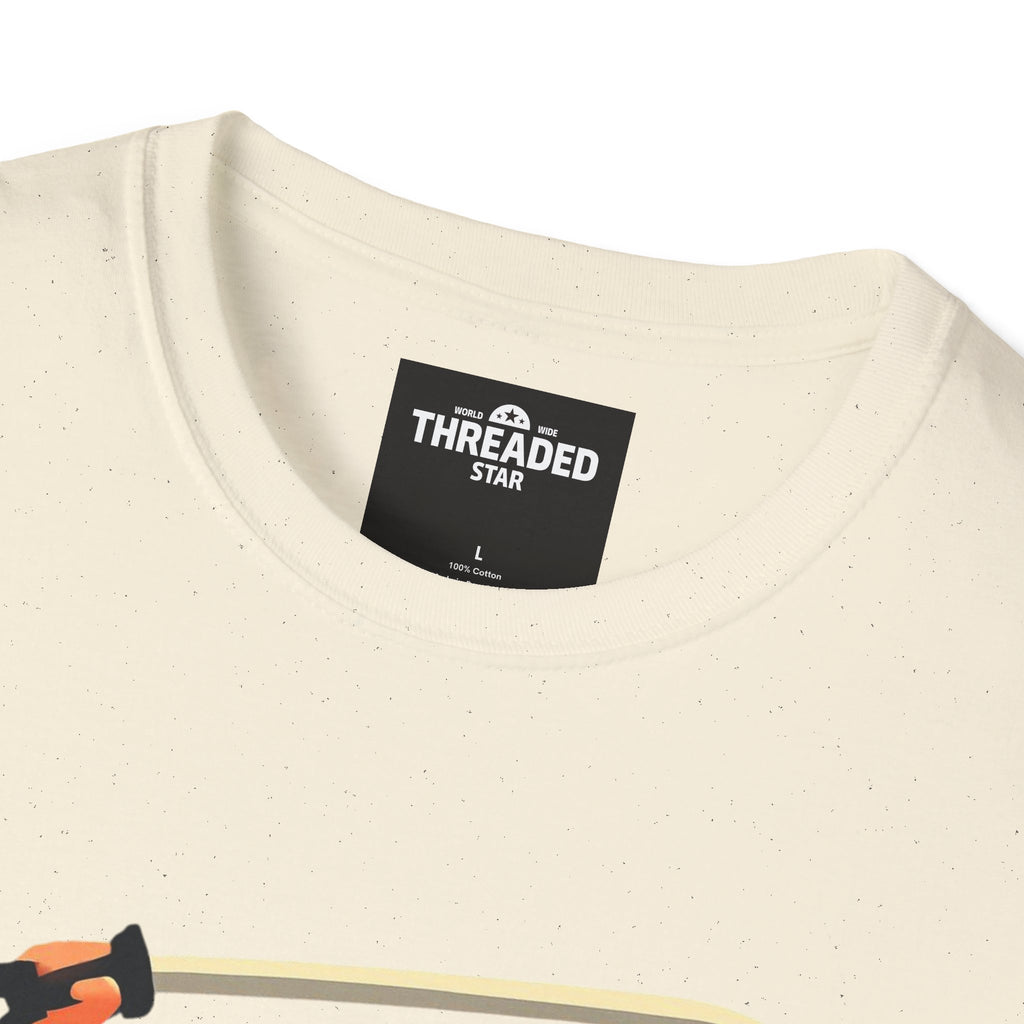 Ninja Warrior Graphic T-Shirt – Leaping Black Ninja with Sword