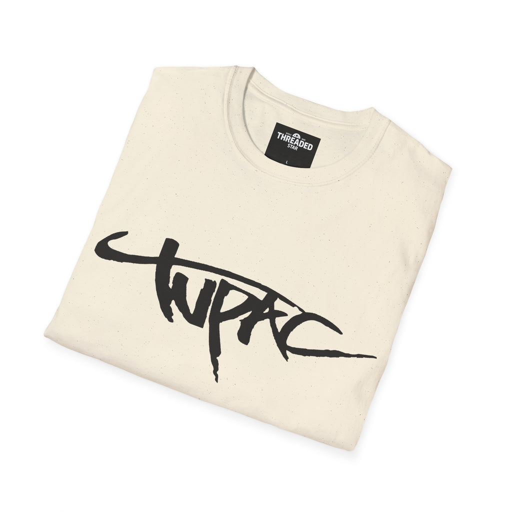 T-Shirt "Pac" Graffiti Logo Unisex Tee — Hip Hop Tribute Streetwear