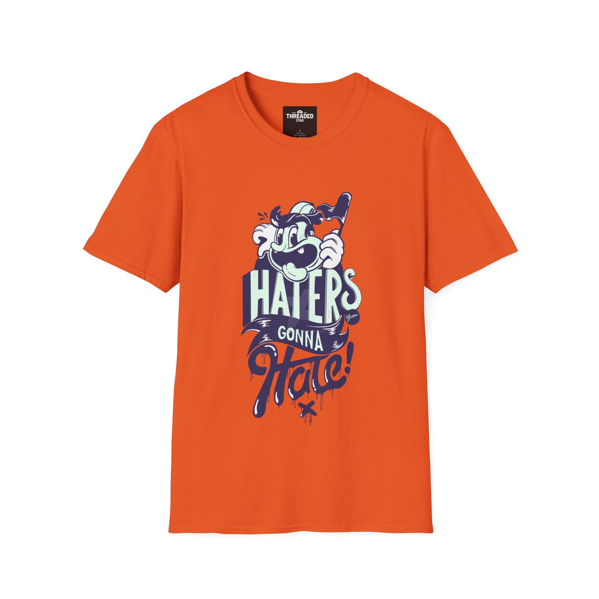 Haters Gonna Hate T-Shirt — Retro Cartoon Graphic Tee