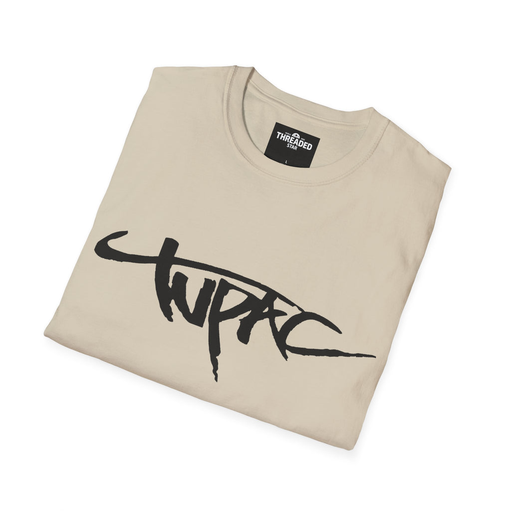 T-Shirt "Pac" Graffiti Logo Unisex Tee — Hip Hop Tribute Streetwear