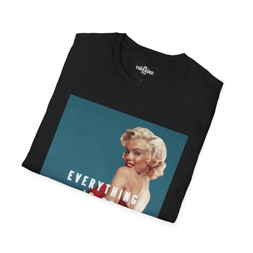 Retro Marilyn Graphic T-Shirt — "Everything Is So Fabulous Here"