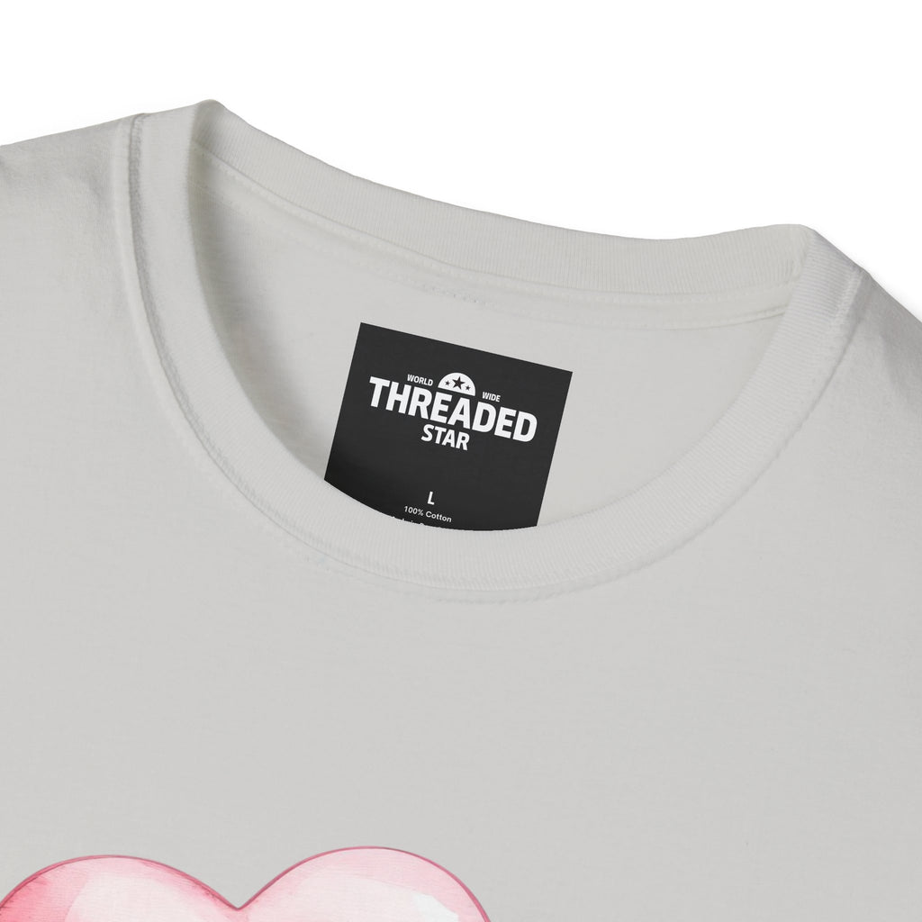 French Bulldog with Heart Balloon T-Shirt