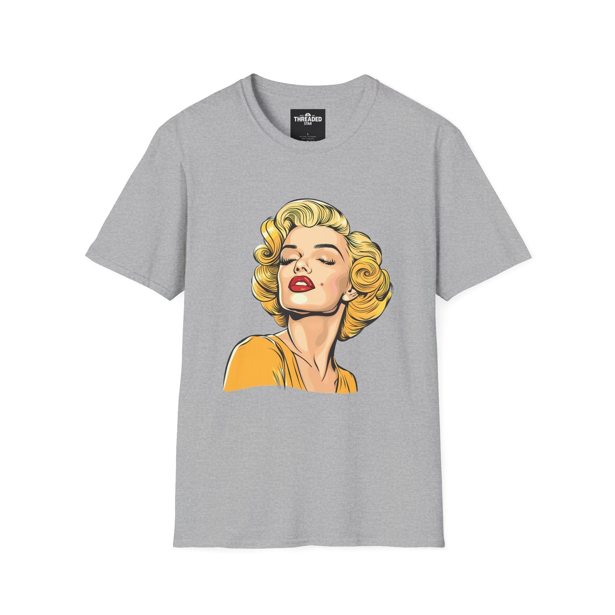 Retro Pop Art Marilyn Portrait T-Shirt