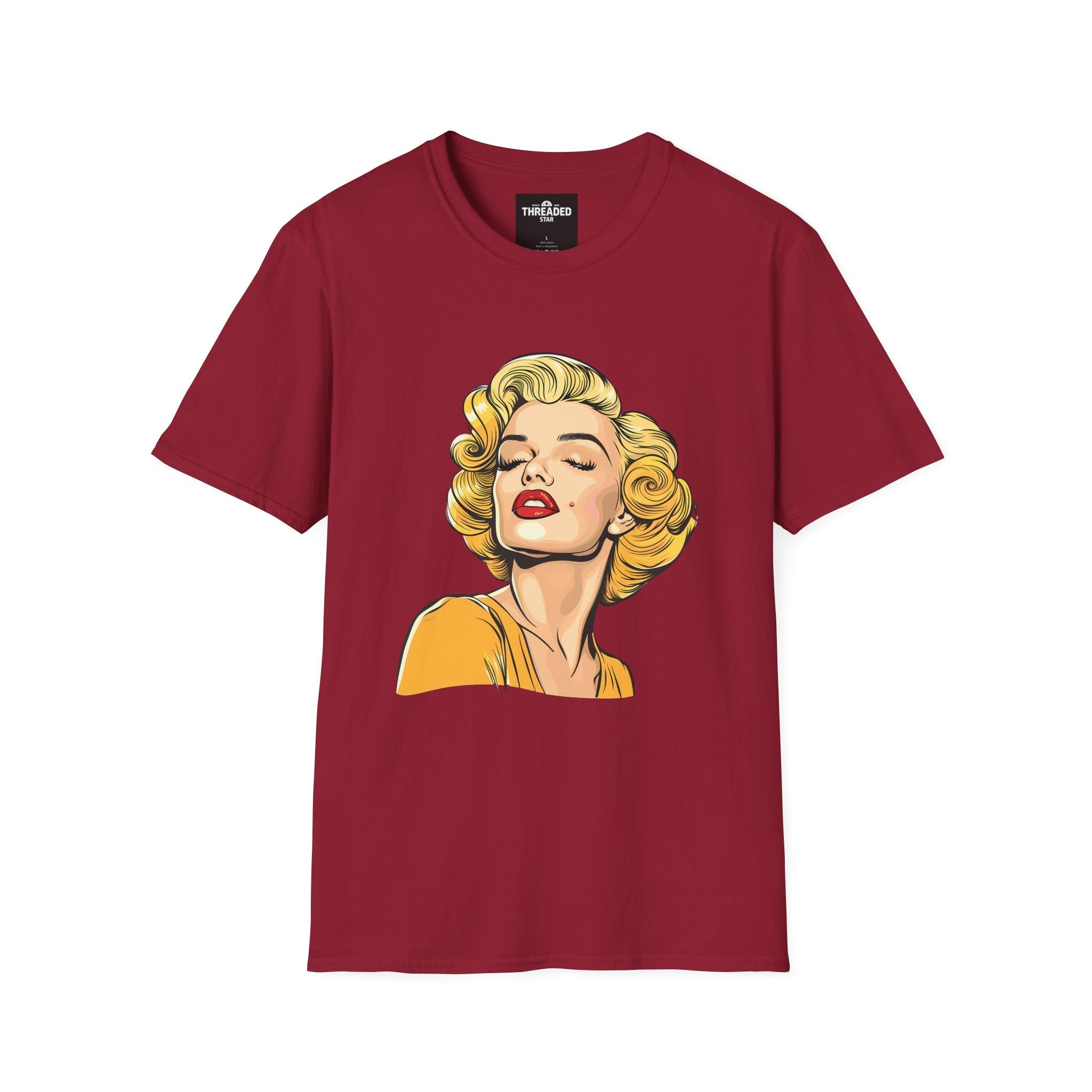 Retro Pop Art Marilyn Portrait T-Shirt